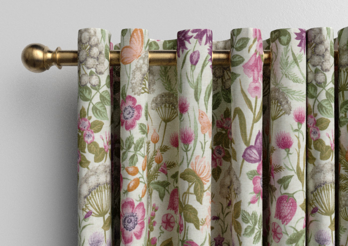Field Flowers, Copper - Made to Measure Curtains - Image 12